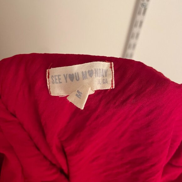 Strapless Chiffon Midi Dress - Picture 4 of 4